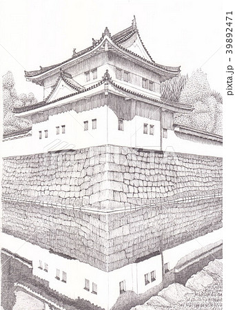 二条城のイラスト素材集 ピクスタ