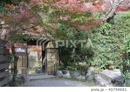 栖賢寺の写真素材