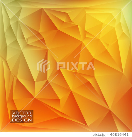Colorful geometric background with triangles.のイラスト素材 [40816441] - PIXTA