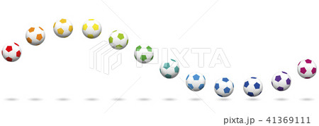サッカー ボール 玉 バウンドのイラスト素材 サッカー ボール 玉 バウンドのイラスト素材