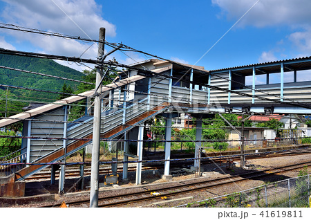 二俣尾駅の写真素材