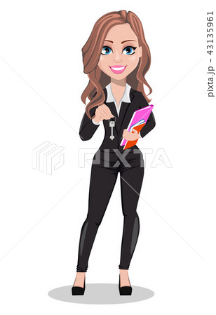 不動産屋のイラスト素材