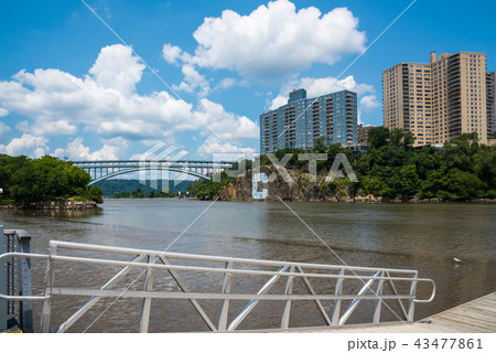 ヘンリーハドソンブリッジの写真素材