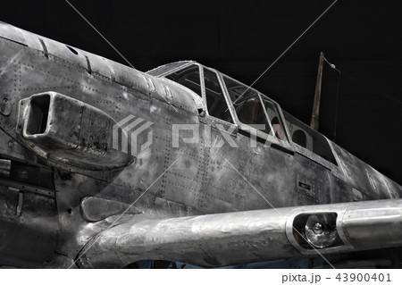 飛燕 プロペラ プロペラ機 日本軍の写真素材