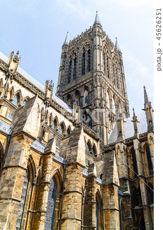 リンカーン大聖堂の写真素材