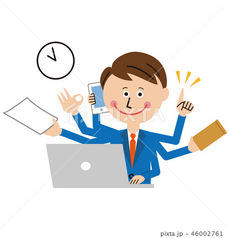 出来る人のイラスト素材