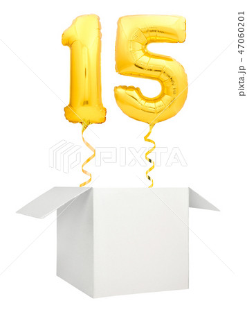 15個 数字 15の写真素材