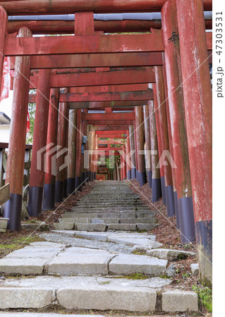 清高稲荷大明神の写真素材