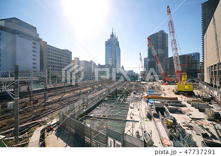 ドコモ川崎ビルの写真素材