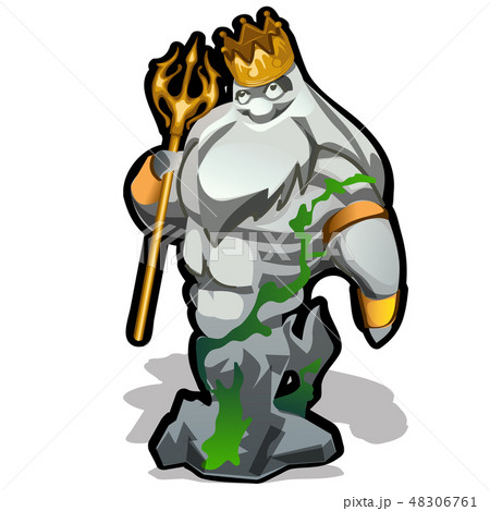 神 神話 ポセイドン 海のイラスト素材 Pixta