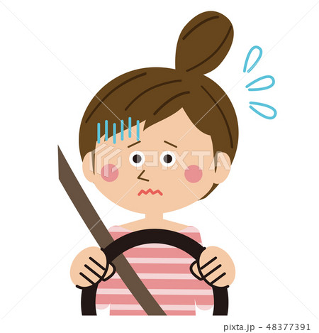 怖がるのイラスト素材