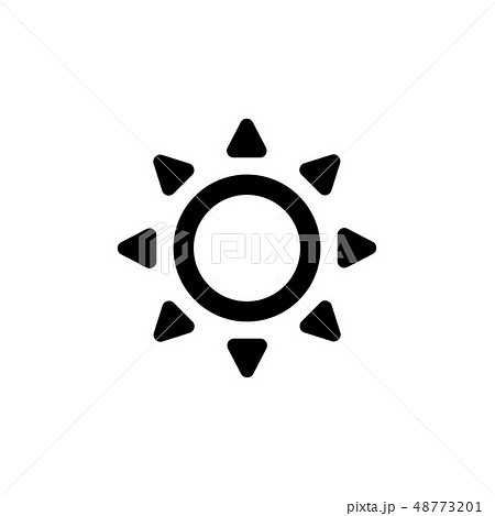 天気アイコン 晴れ 快晴 太陽 のイラスト素材 天気アイコン 晴れ 快晴 太陽 のイラスト素材