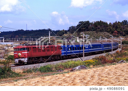 鉄道 寝台列車 ブルートレイン 14系の写真素材 - PIXTA