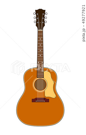 アコギ かわいいのイラスト素材