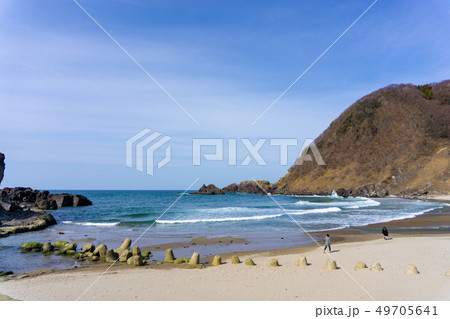 三瀬海水浴場の写真素材