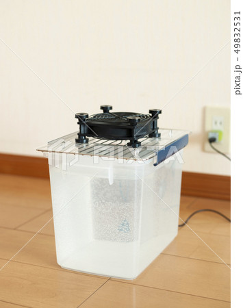 水式空気清浄器の写真素材