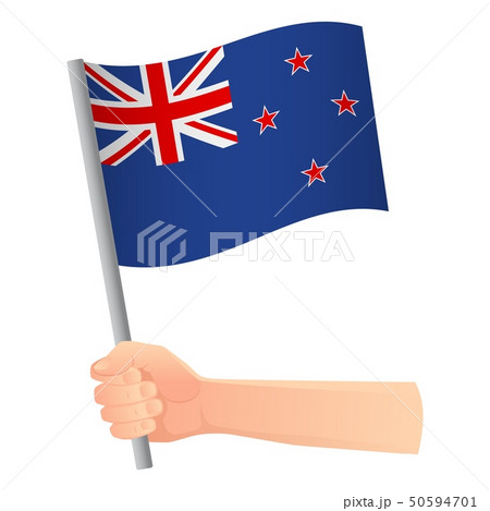 ニュージーランド国旗のイラスト素材