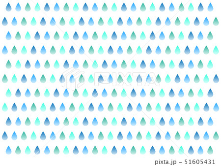春雨 かわいい 雨の日 水玉模様のイラスト素材