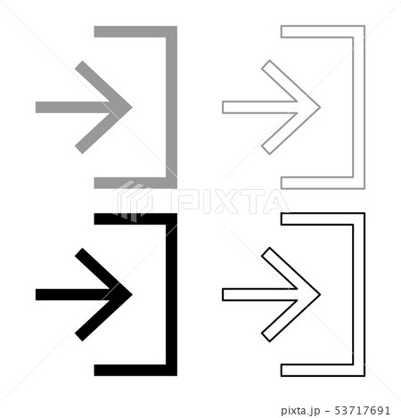 マーク アイコン ドア 扉のイラスト素材