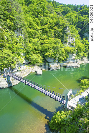 美麗! 峠の岪 へつり 福島県 高精細 プリント 写真