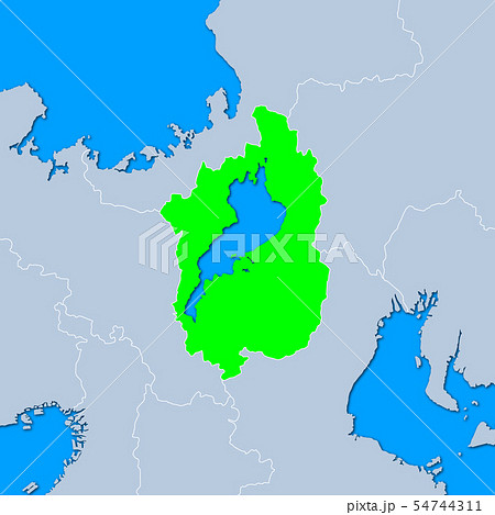 ベクター 滋賀 近畿 関西地方のイラスト素材