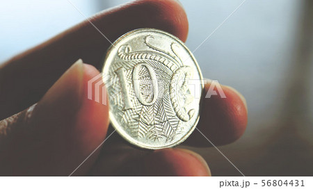 オーストラリアコイン お金 外貨 コインの写真素材 - PIXTA