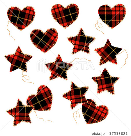 ステッチのイラスト素材