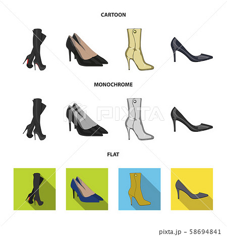ピンヒールのイラスト素材