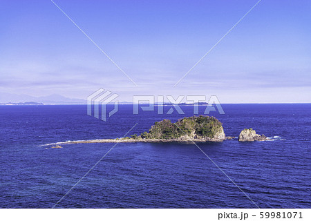 手石島の写真素材