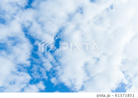 しらす雲の写真素材