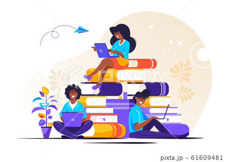 人物 プランニング 企画 立案のイラスト素材