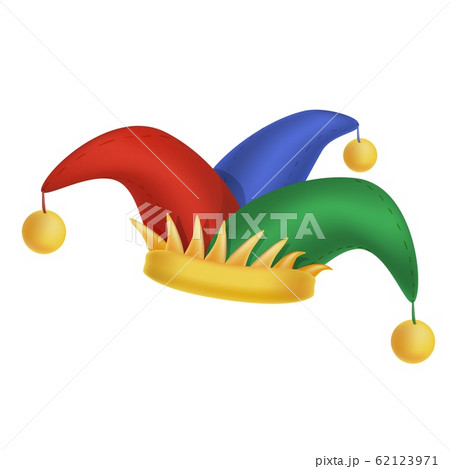 ピエロ 帽子のイラスト素材