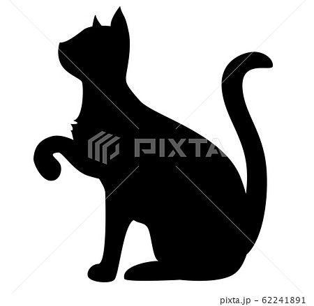 サビ猫のイラスト素材