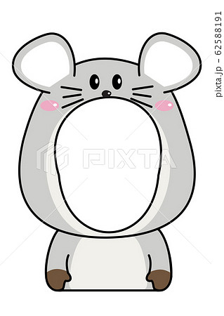 着ぐるみ イラスト 干支の写真素材