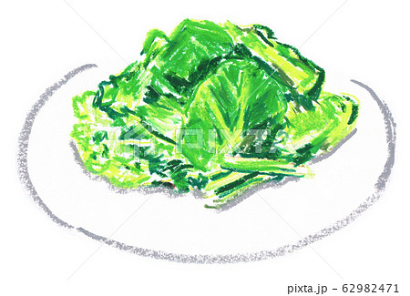 こまつなのイラスト素材