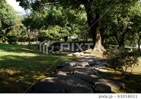 武蔵塚公園の写真素材