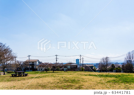 山の上展望公園の写真素材