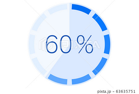 進捗状況のイラスト素材