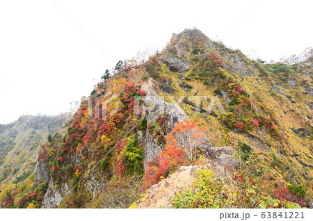 蟻の戸渡の写真素材