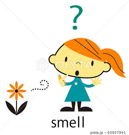匂いがしないのイラスト素材
