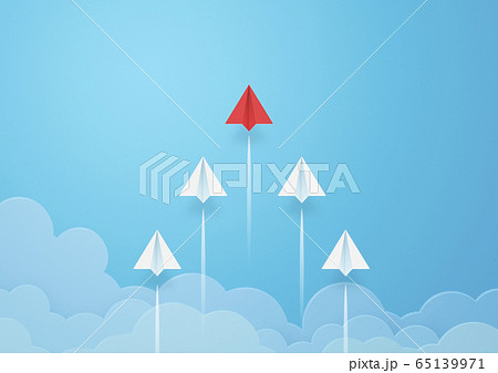 紙飛行機のイラスト素材集 ピクスタ