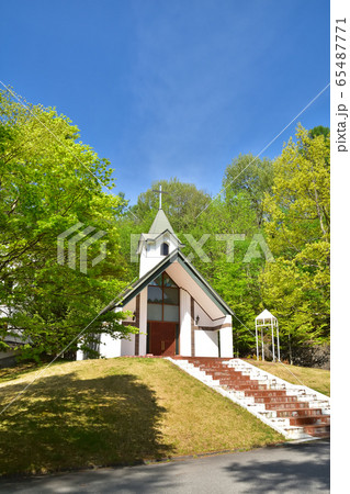 松本カトリック教会の写真素材 Pixta