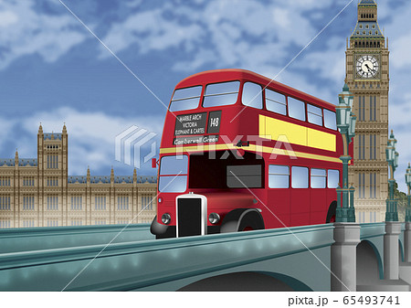 ロンドンバスの写真素材 - PIXTA