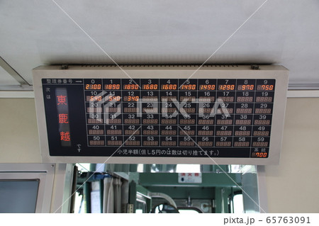 運賃表示機 JR北海道の写真素材 - PIXTA