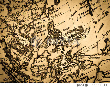 世界地図 地図 ベトナム 東南アジアの写真素材