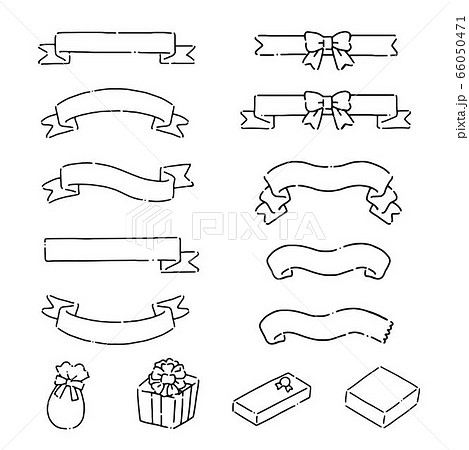 レトロ イラスト 線画 背景のイラスト素材