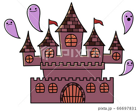 お化け かわいいのイラスト素材