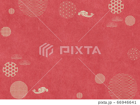 中華模様のイラスト素材 Pixta