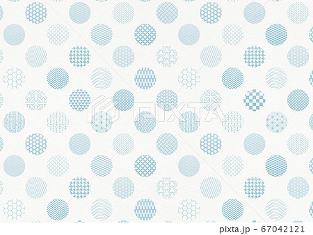 水玉のイラスト素材