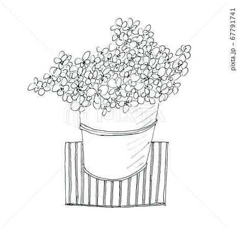 ことりちゃんさん No の水彩 イラスト素材